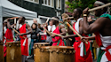 Les Tambours du Burundi 17 Septembre 2011 - Saint-Jazz-ten-Noode - Place Saint-Josse